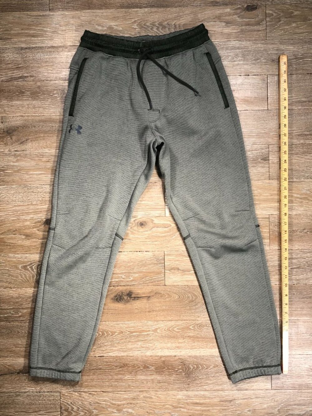 Under Armour Tapered Leg Athletic ColdWear Sweatpants Olive Green Men Medium - Picture 3 of 7